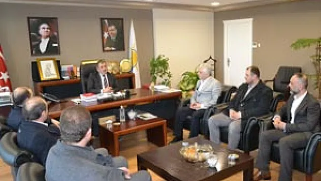 Semerkand Vakfı'dan Başkan Köktaş'a ziyaret