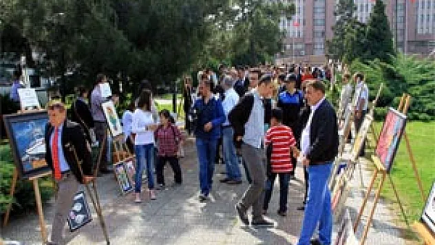  Engelli Öğrencilerden Sergi