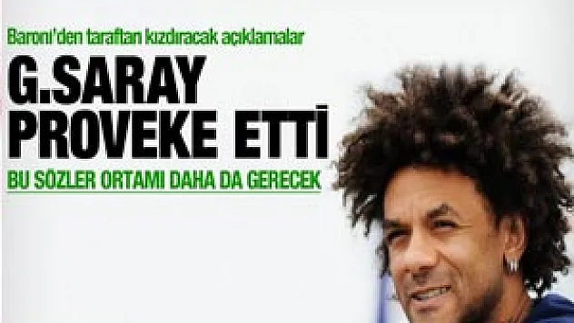 Cristian Baroni'dan Galatasaray'a taş!