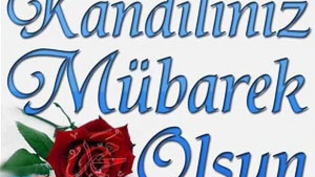 Regaip Kandiliniz mübarek olsun 