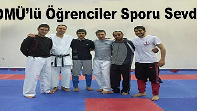 OMÜ'lü Öğrenciler Sporu Sevdi