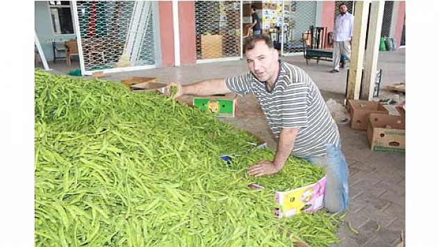TURFANDA SEBZELER ÇARŞAMBA HALİNDE