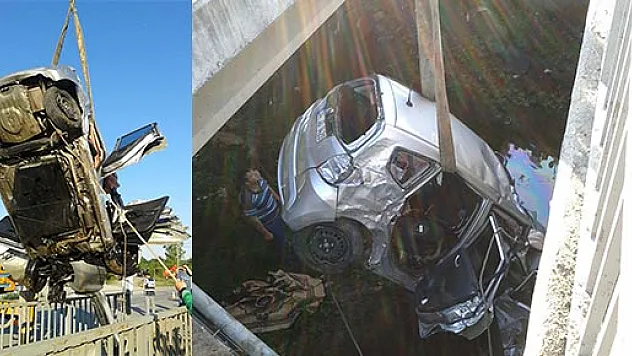 TERME'DE Kİ KAZADA BİR AİLE YOK OLDU