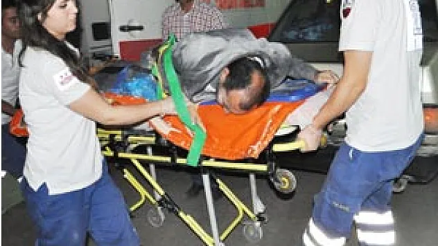  BAFRA'DA 2 AYRI KAZA: 2 YARALI