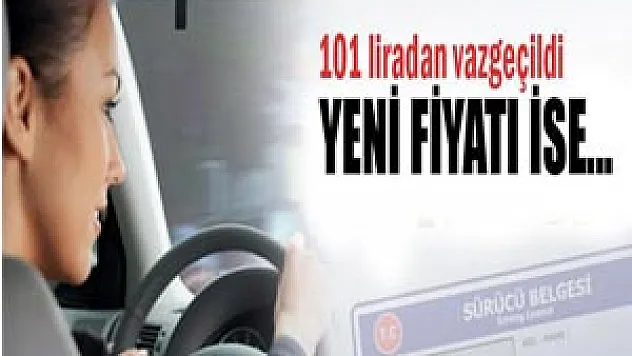 Ehliyet değişim ücretinde büyük indirim