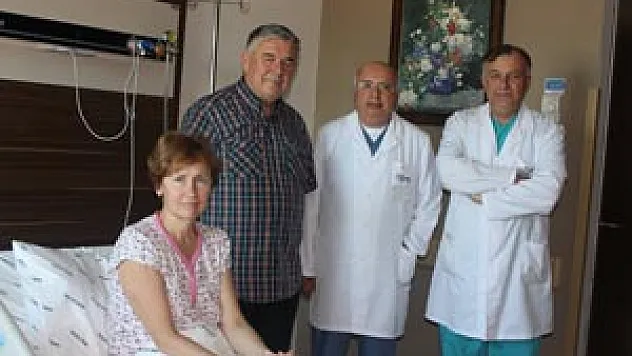 UKRAYNALI HASTA MEDICANA'DA SAĞLIĞINA KAVUŞTU