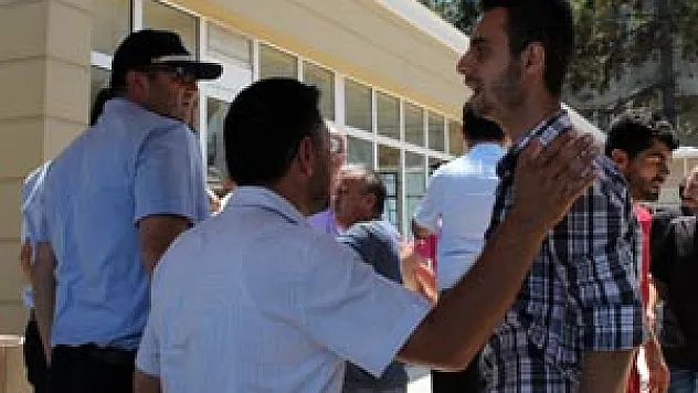 SAMSUN'DA İŞ YERİ YIKIMINDA GERGİNLİK YAŞANDI