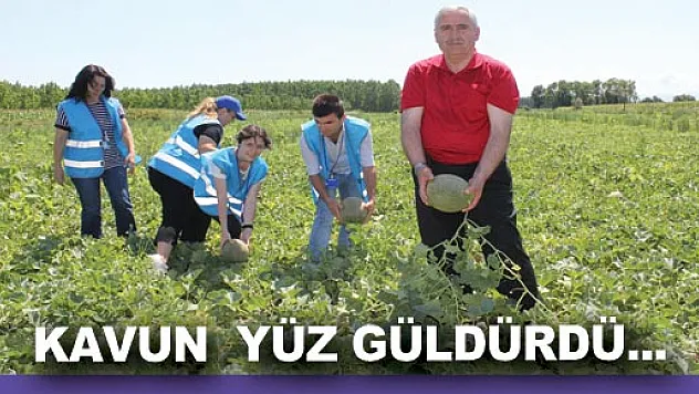 KAVUN ÜRETİCİSİNİN YÜZÜ GÜLDÜ