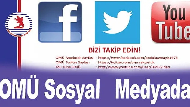 OMÜ Sosyal Medyada