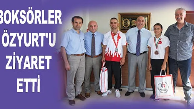 BOKSÖRLER'DEN ÖZYURT'A ZİYARET