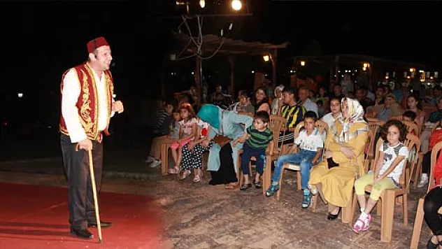 MEDDAH GÖSTERİSİ YAPILDI