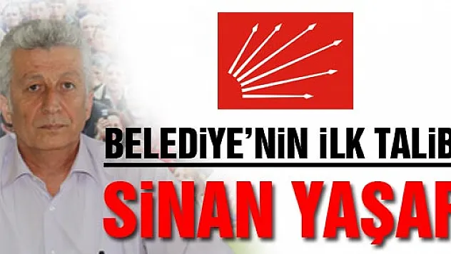 İLK ADAY ADAYI YAŞAR