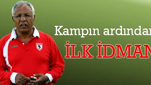 Samsunspor'da Kampın Ardından İlk İdman