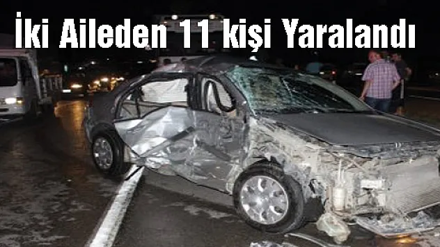 İki Aileden 11 kişi Yaralandı