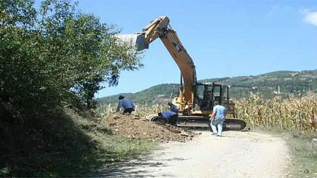 Ayvacık'ta Karşı Döngel- Döngel Köyleri   yolu kısalıyor