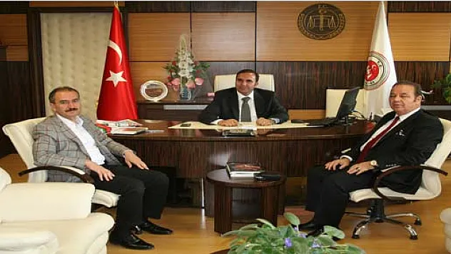 Başsavcısı Kurt'a yeni adli yıl ziyareti...