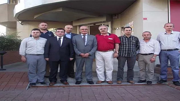 SBŞB Başkanı Yılmaz'dan, ÇTSO' ya ziyaret