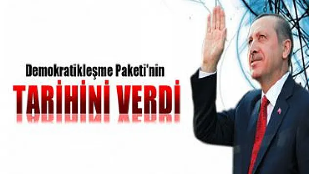 Başbakan Erdoğan, 'Demokratikleşme Paketi ay sonuna hazır'