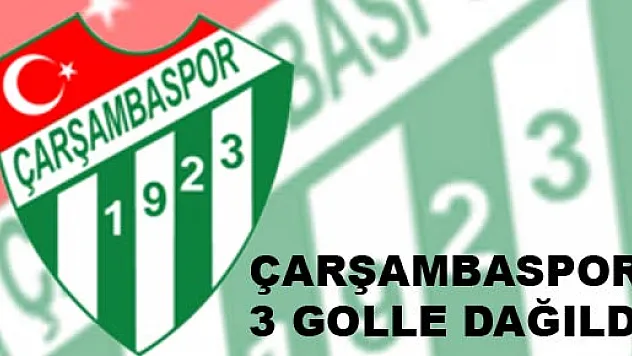 Çarşamba spor 3 golle dağıldı
