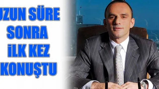 Galip Öztürk uzun süre sona ilk kez konuştu