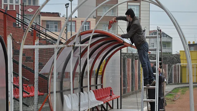 Bafra Stadı'nda Sona Yaklaşıldı