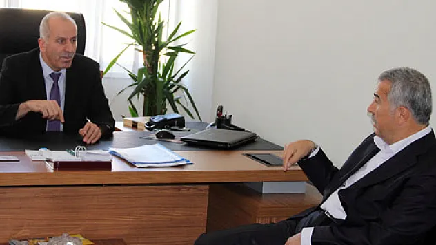 Demir'den Özbay'a 'hayırlı olsun' ziyareti