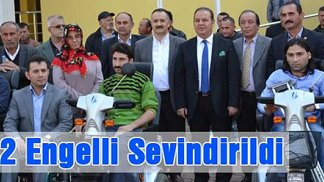 42 Engelli Sevindirildi…
