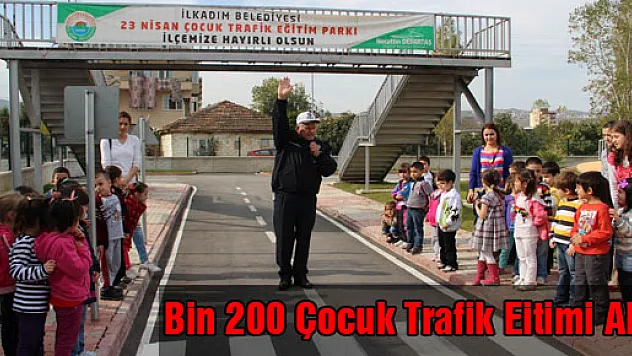 Bin 200 Çocuk Trafik Eğitimi Aldı