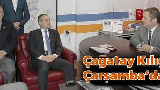 Çağatay Kılıç Çarşamba'da...