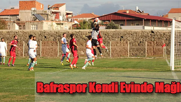 Bafraspor kendi evinde mağlup