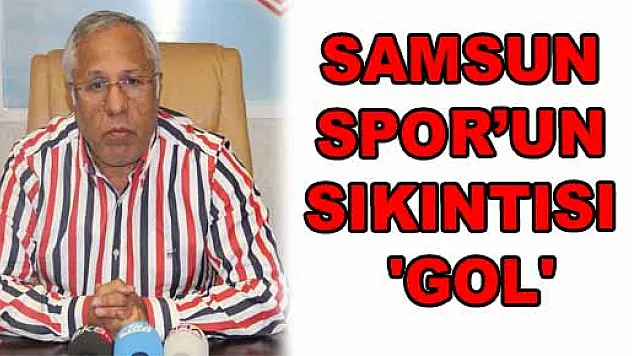 SAMSUNSPOR'UN SIKINTISI 'GOL'