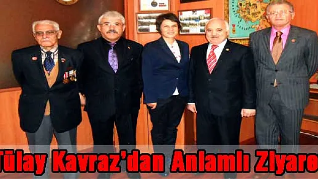 Tülay Kavraz'dan anlamlı ziyaret
