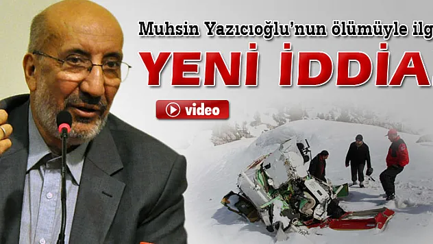 Abdurrahman Dilipak'tan Muhsin Yazıcıoğlu'nun ölümüyle ilgili yeni iddia