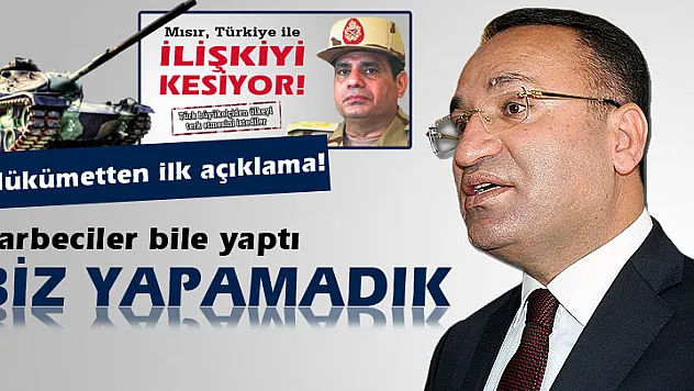 Bekir Bozdağ: 'Darbeciler anayasa yaptı, biz yapamadık'