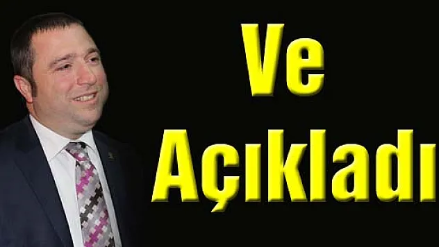 Mehmet Köse Aday Adaylığını Açıkladı