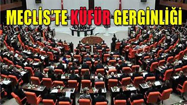 Meclis'te küfür gerginliği