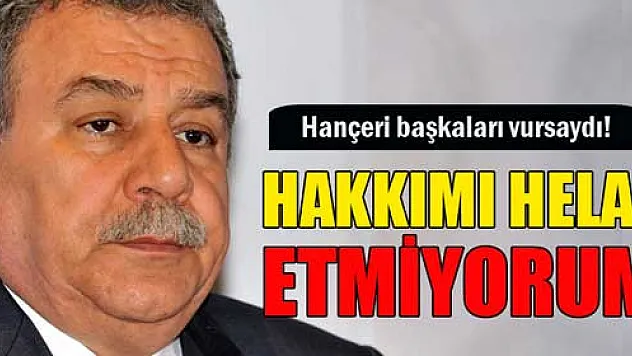 Muammer Güler: 'Bu bir şantaj operasyonudur'