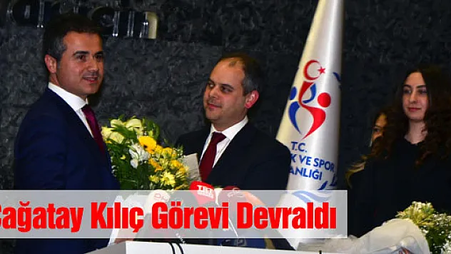 Suat Kılıç, görevini Akif Çağatay Kılıç'a devretti