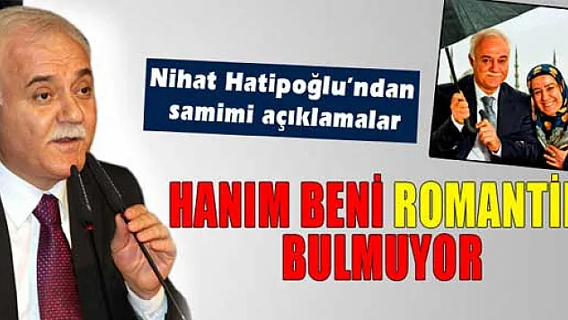Nihat Hatipoğlu'ndan samimi açıklamalar