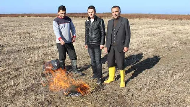 Köylüler Doğalgaz Buldu