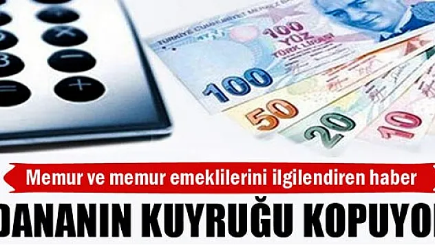 Memur ve memur emeklilerinin enflasyon farkı belli oluyor