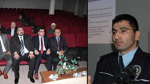 ÇARŞAMBA' LI İŞ ADAMLARINA TRAFİK KONULU SEMİNER VERİLDİ
