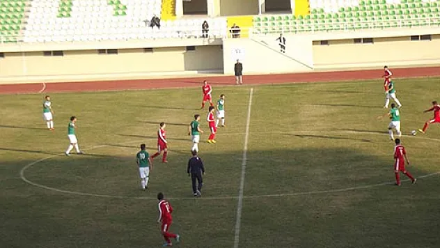 Hazırlık maçında moraller yerinde