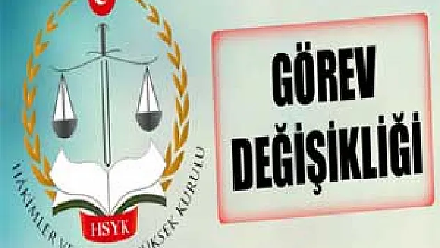 HSYK'da görev değişikliği