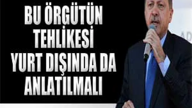 Erdoğan bunu ilk kez söyledi