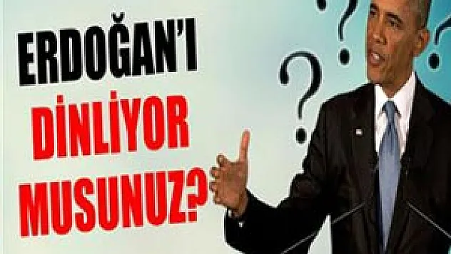 Obama, Başbakan Erdoğan sorusunu yanıtsız bıraktı