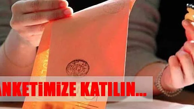 ANKET BAŞLIYOR...