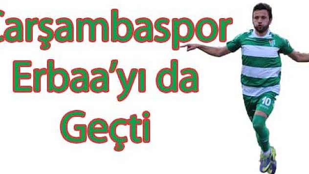 Erbaa spor : 0 - 2 : Çarşamba spor