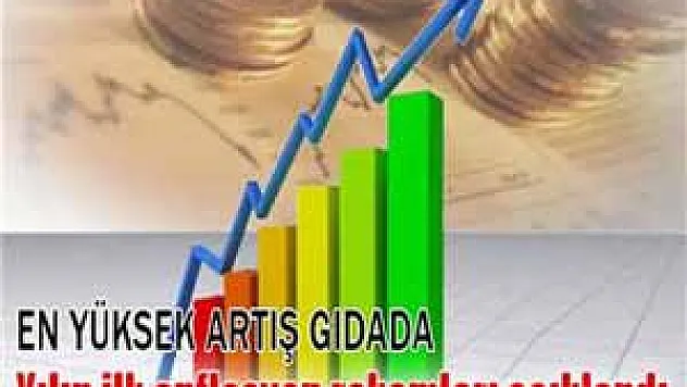 Yılın ilk enflasyon rakamları açıklandı