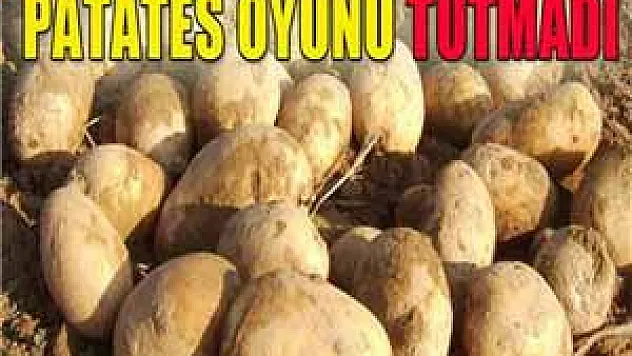 Patates üzerinde oyunlar mı oynanıyor?